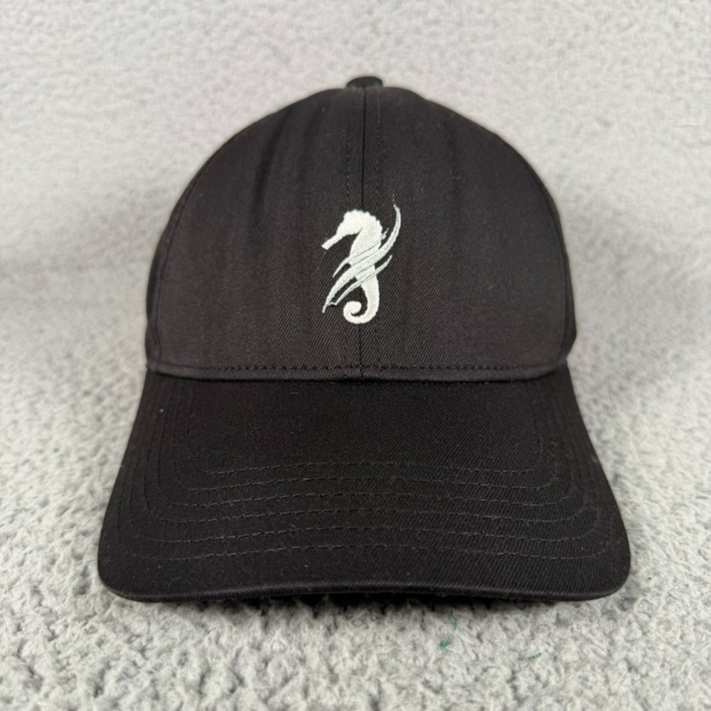 Newport Beach Country Club Golf Cap Unisex Onesize Black Imperial Strapback Logo